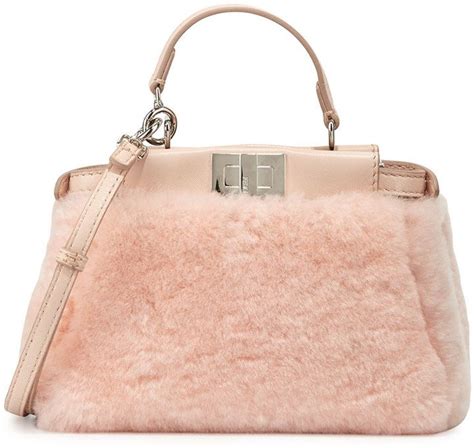 fendi micro peekaboo shearling|fendi peekaboo.